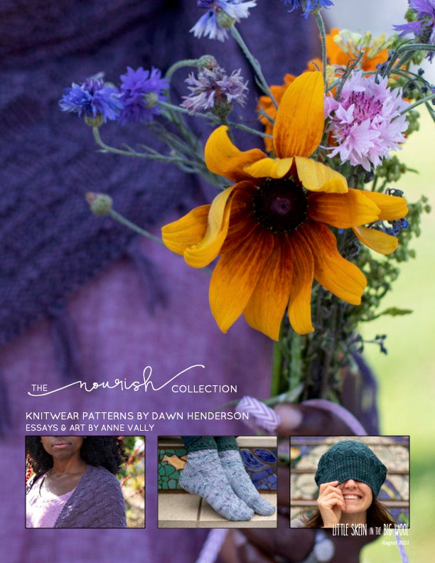 Nourish e-book (shawl, hat & socks) | patterns by Dawn Henderson