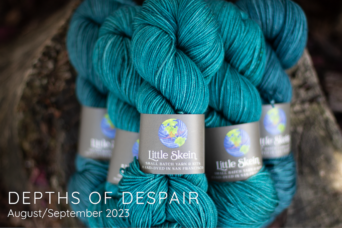 YARN KIT SMALL, BLUE/TURQUISE SHADES