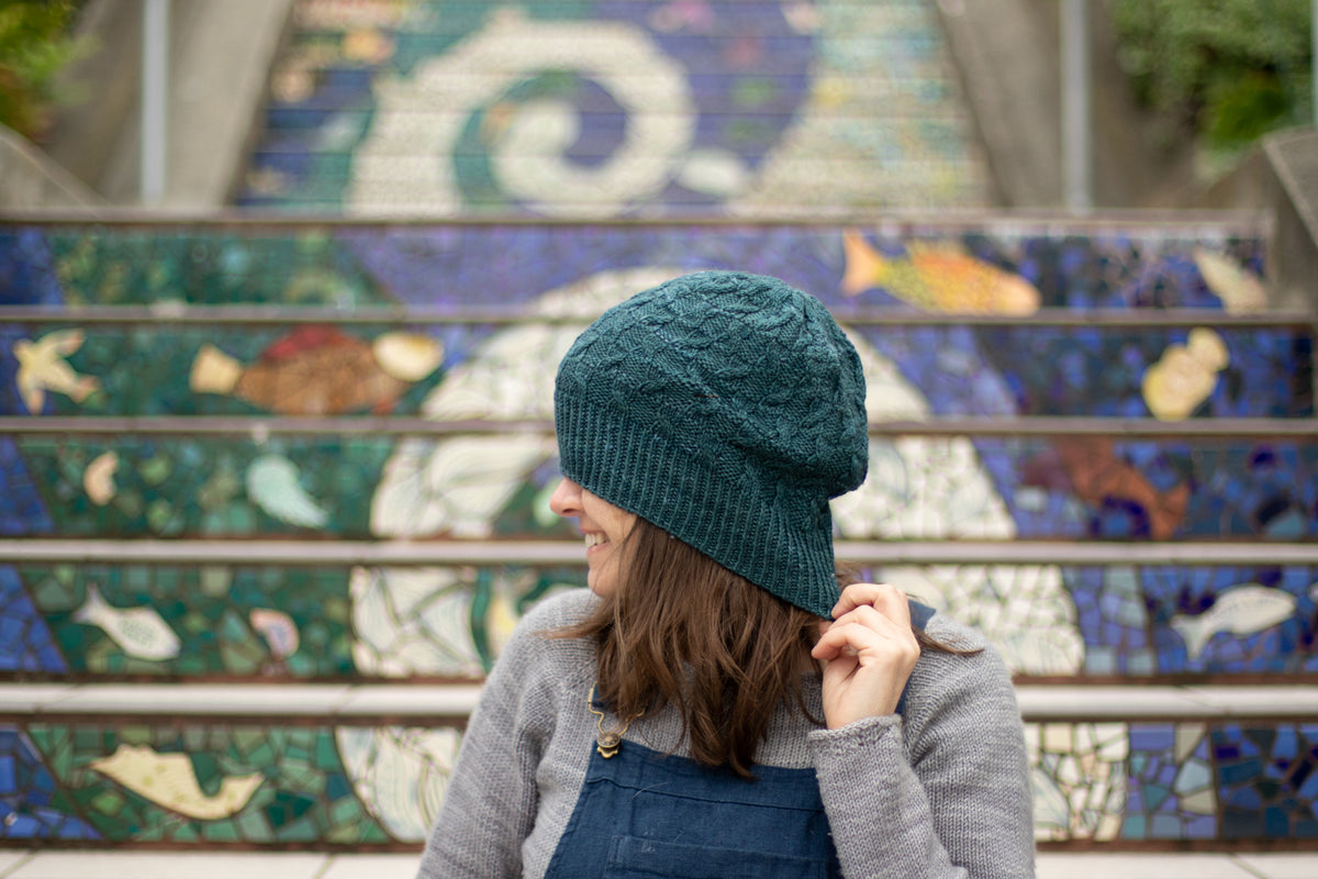 Carrots &amp; Radishes hat | pattern by Dawn Henderson
