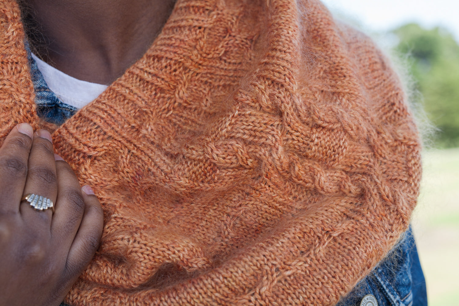 Fiber Friends cowl (original sample)