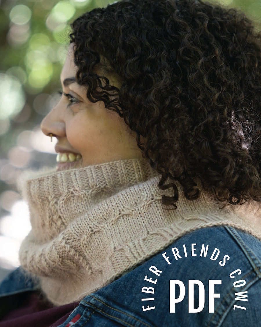 Fiber Friends cowl pattern