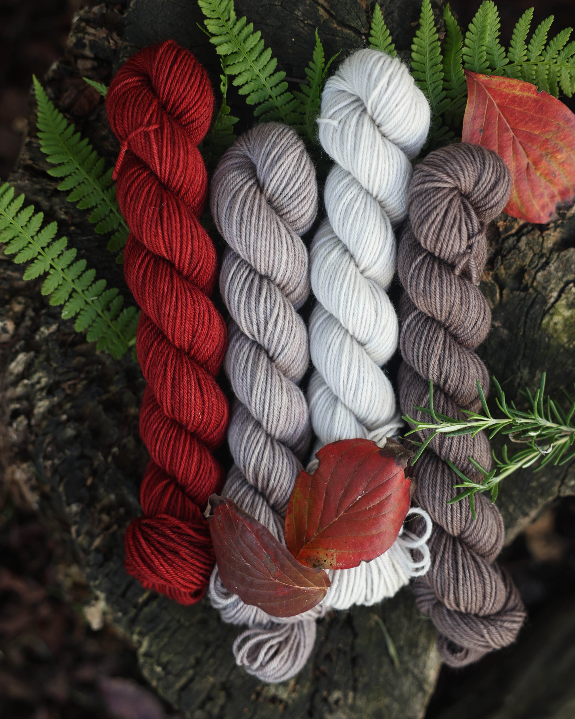 Choose your colors | yarn sets for knitted gnomes
