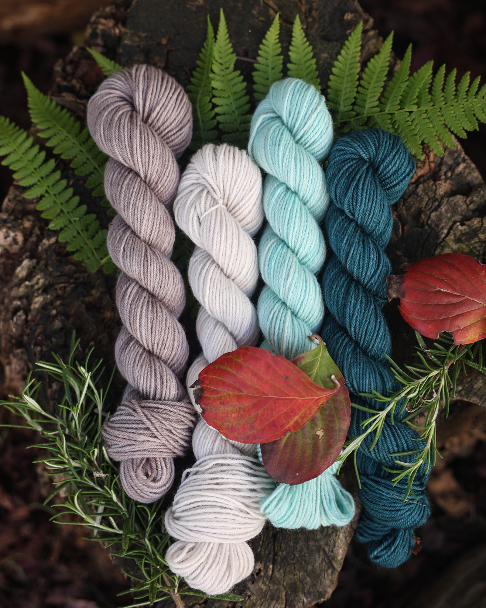 Choose your colors | yarn sets for knitted gnomes