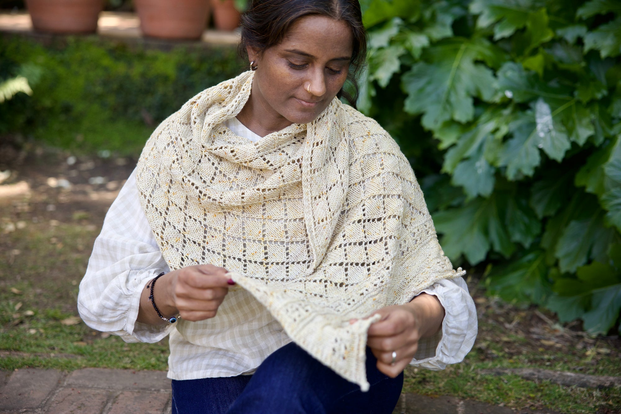 Savor shawl kit