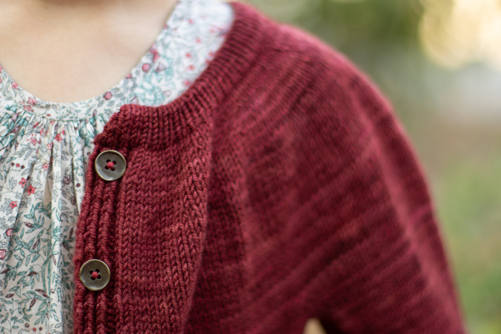 Bandit cardigan pattern booklet | for kids & adults | printed booklet