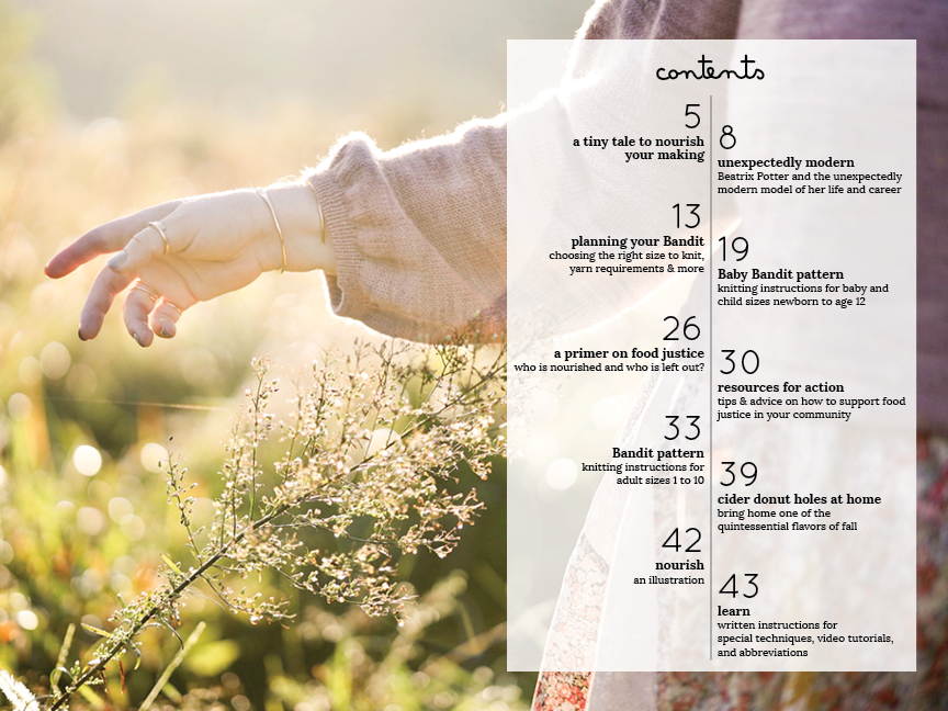 Bandit cardigan pattern booklet | for kids &amp; adults | printed booklet