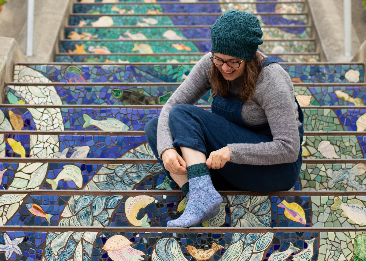 Nourish e-book (shawl, hat &amp; socks) | patterns by Dawn Henderson